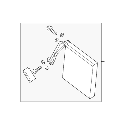 Evaporator Assy Fr