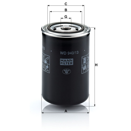 Cartridge Oil Filter