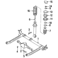 Rear KYB Excel-G Shock Absorber - Nissan Maxima & Infiniti I30 (56210-43U27)