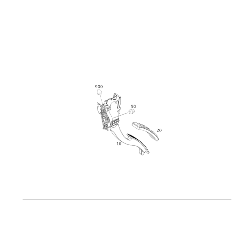 Accelerator Pedal Db W246/117/156/242/176