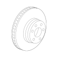 BMW 34116886477 Front Brake Rotor