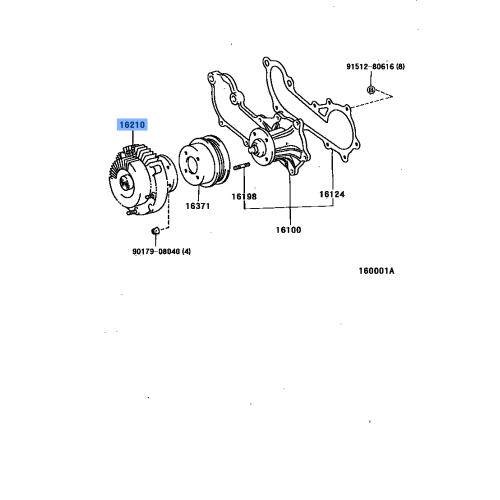 LEX-FAN COUPLING