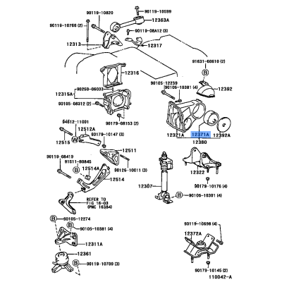 MOUNTING ENGINE