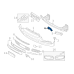 Front Right Bumper Bracket Support Rail - BMW X5 (E70)