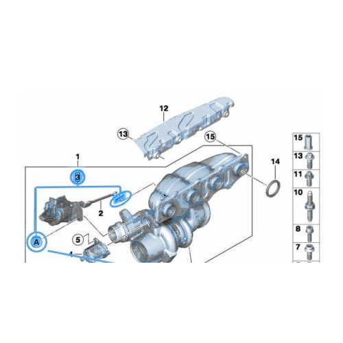 Genuine OEM Turbocharger Wastegate Actuator