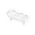 GENERAL MOTORS 92249328 Automatic Transmission Mount