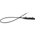 Cable assembly hood lock control