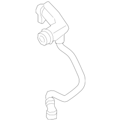 BMW Upper Water Pump Hose 17125A37138 (2019-2023)