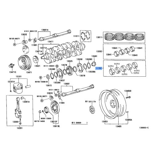 MAIN BEARING 0.25