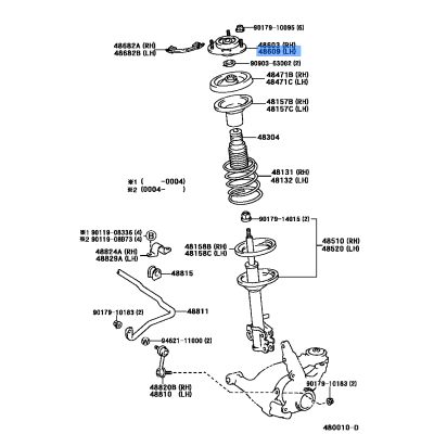 SUPPORT SUB ASSY