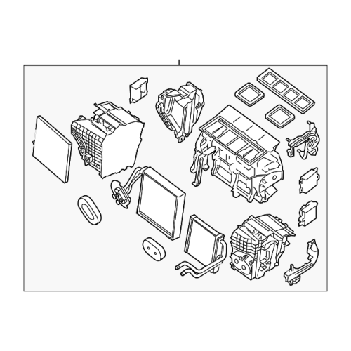 Heating Unit Assy-Front