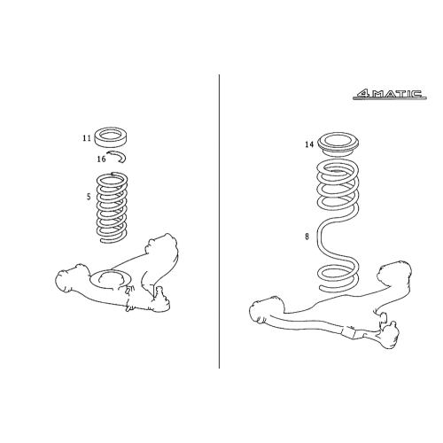 Shock Absorber Frt Db W124/4Matic