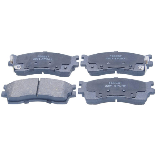 pad kit, disc brake, front (with anti squeal shim)