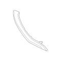 Door Panel Handle / Pull Trim - BMW X5 (2014-2018) X6 (2015-2019) Rear Left Terra