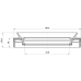 drive shaft oil seal 43x90x10x15.4