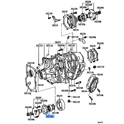OIL SEAL GEAR BOX