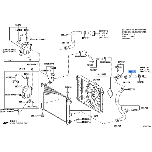 Hose Radiator