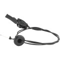 Cable assembly hood lock control