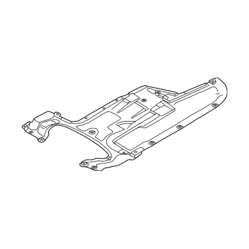Engine Splash Shield Center Under Cover - BMW 528i 535i F10 2010-2016
