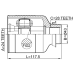 inner cv joint right 24x43x28