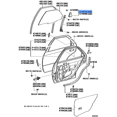 Garnish Rr Door Rr