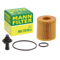 Cartridge Oil Filter, HU7019Z, MANN FILTER
