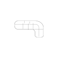 GENERAL MOTORS 12634517 Inner Exhaust Side Valve Cover Gasket