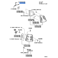 TOYOTA 81585-60290 SOCKET AND WIRE, REAR LAMP, LH