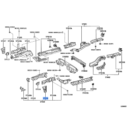 Toyota Front Side Member Plate Sub-Assy, Front LH