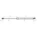 trunk gas strut l498/560n