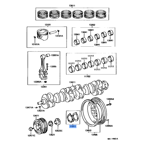 Ring, Snap Type Metal