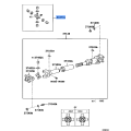 TOYOTA 04371-0K110 Genuine Spider Kit, Universal Joint