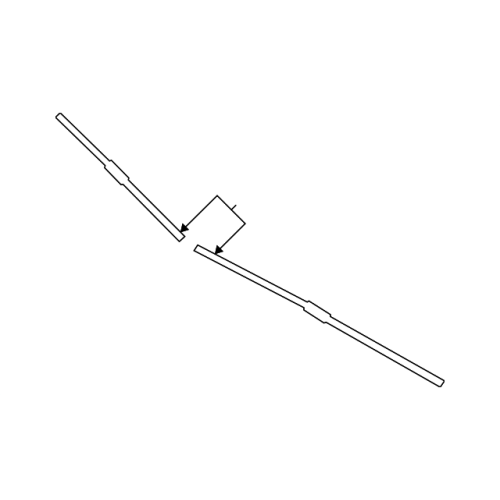 BMW Wiper Blade Set 61615A43610 for 740i 760i xDrive i7 (G70)