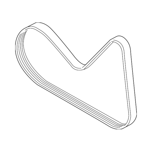 V-Ribbed Belt 6Pk1005 Bmw/F30/F20/N20