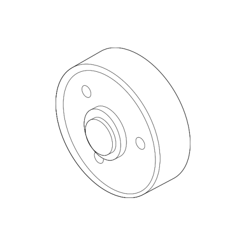 BMW Coolant Pump Belt Pulley 11518591892