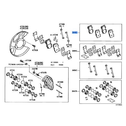 BRAKE PAD FR
