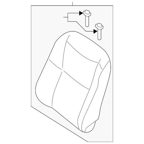 Back Assy Front Seat