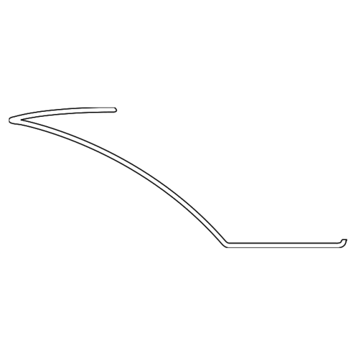 Rear Window Upper Moulding Cover - BMW E90 3-Series Sedan (2006-2011)