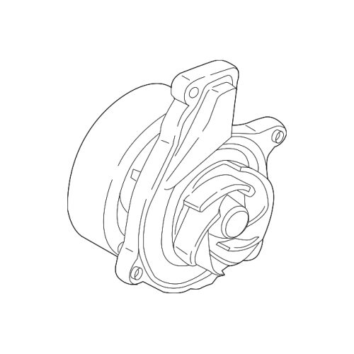 Genuine OEM Engine Water Pump - BMW 11518623574