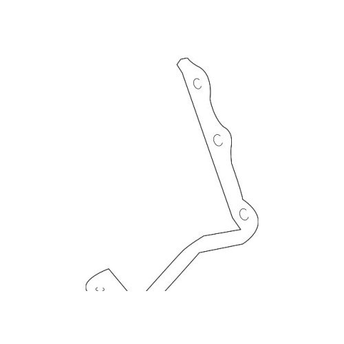 ELRING KLINGER Upper Timing Cover Gasket - BMW 540i 740iL X5 740i 840Ci Z8 (Cylinders 1-4)