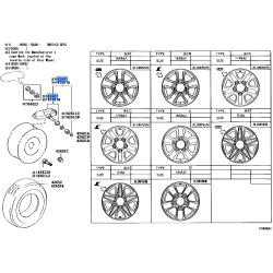 Tire Pressure Monitor Valve Sub-Assembly