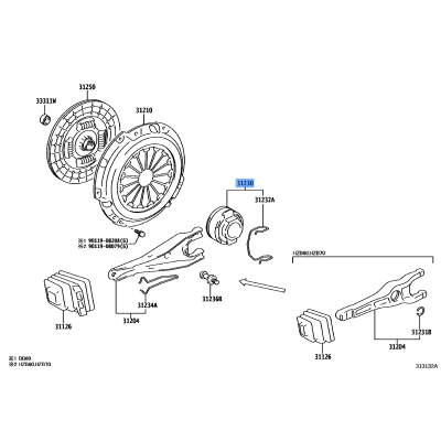 Bearing, Clutch