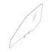 Glass Assy-Door Wind