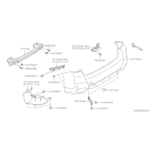 Retainer(L),Front Bu