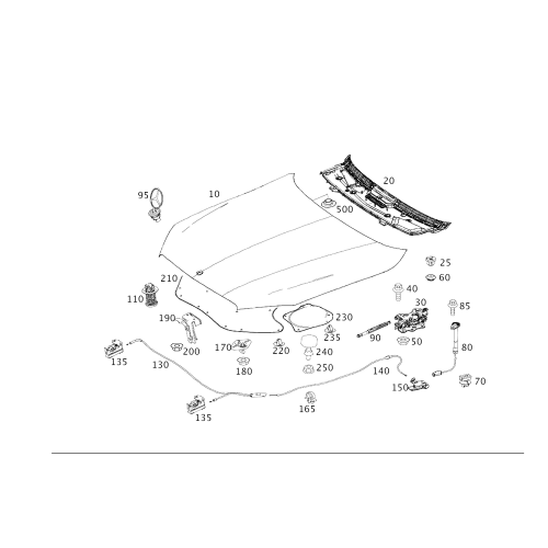 Actuator Eingine Bonnet
