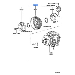 Genuine Toyota Clutch Assy Magnet 88410-60410 OEM