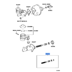 Toyota OEM Genuine CYLINDER KIT, CLUTCH MASTER 04311-60110