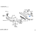 FRONT BUMPER REINFORCEMENT - TOYOTA Land Cruiser Prado 150 Series 2010-2017