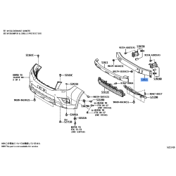 FRONT BUMPER REINFORCEMENT - TOYOTA Land Cruiser Prado 150 Series 2010-2017
