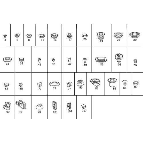 Plug Db W202,W124/90 - Cl2397